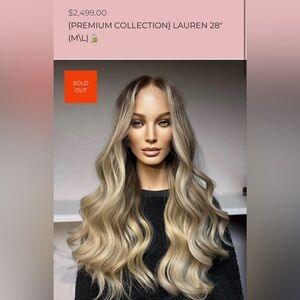 SaiStylez Blonde ‘Lauren’ 24” Human Hair Wig